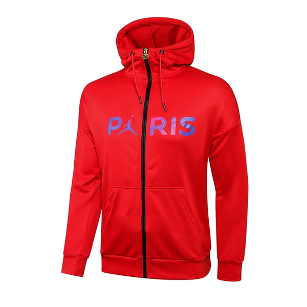 Chaqueta con Capucha Paris Saint Germain 2021/22 Rojo